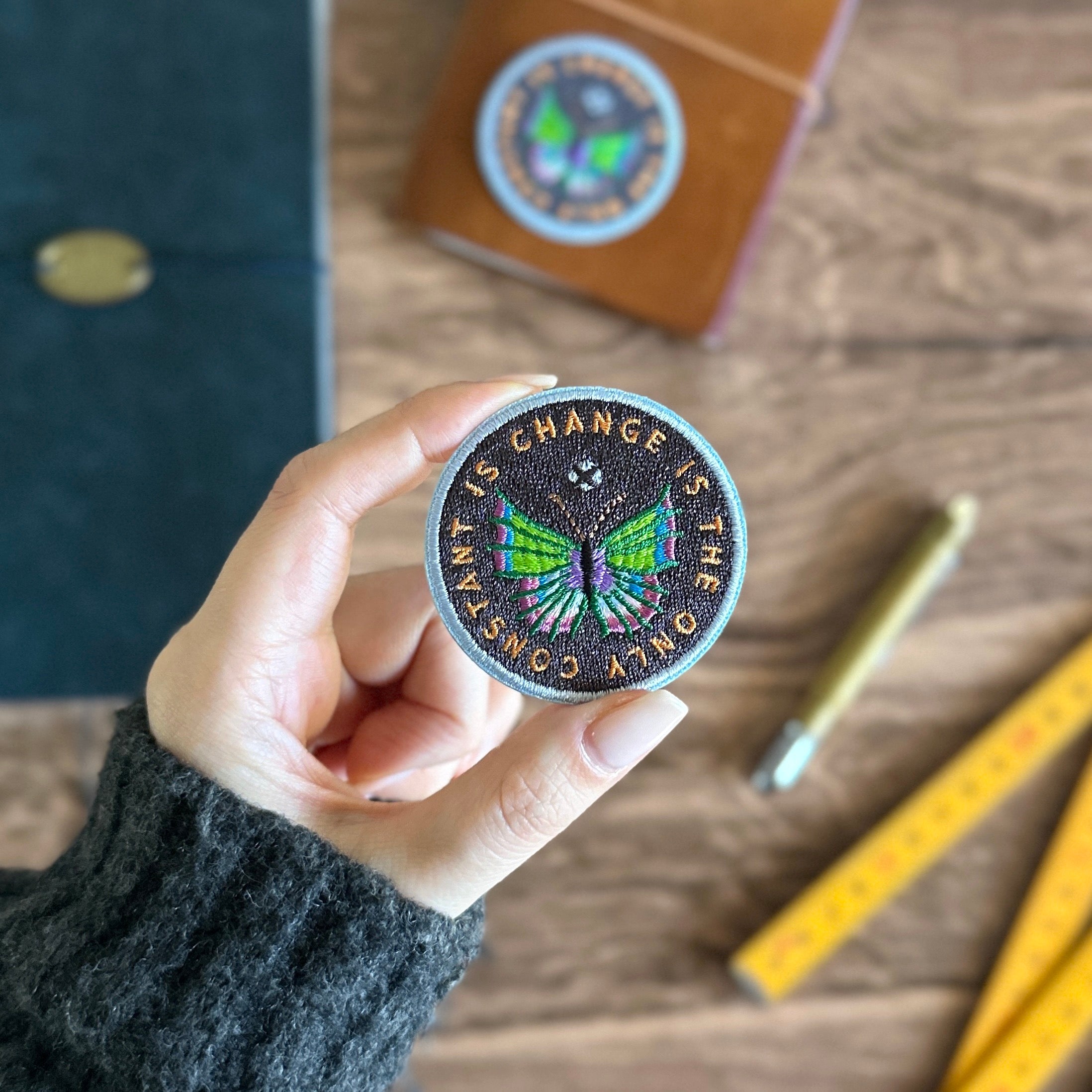 [BK Original Patch] &amp;quot;Change is the only constant&amp;quot; by Coco – Baum-kuchen