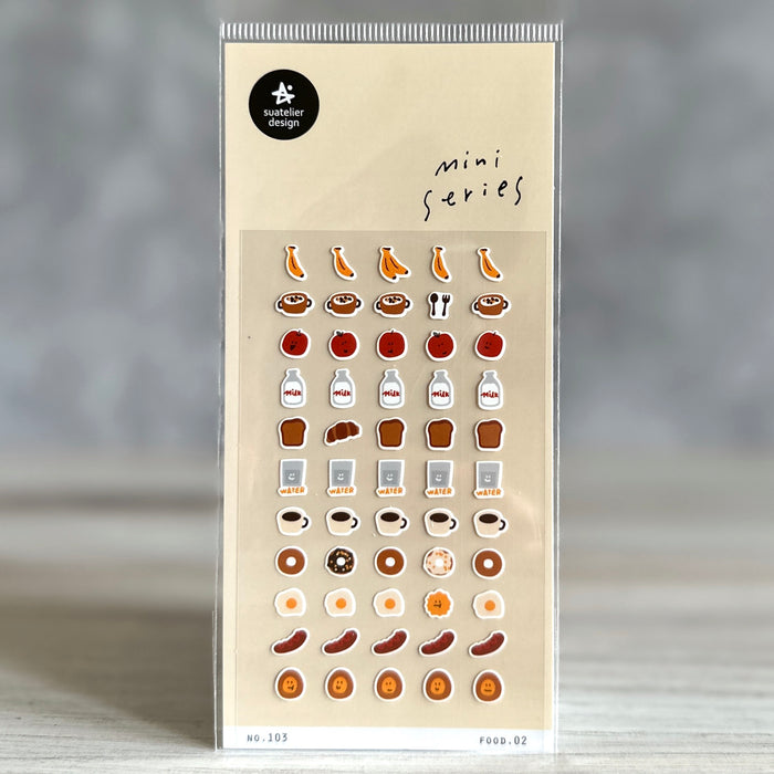 [Suatelier Stickers] food 02