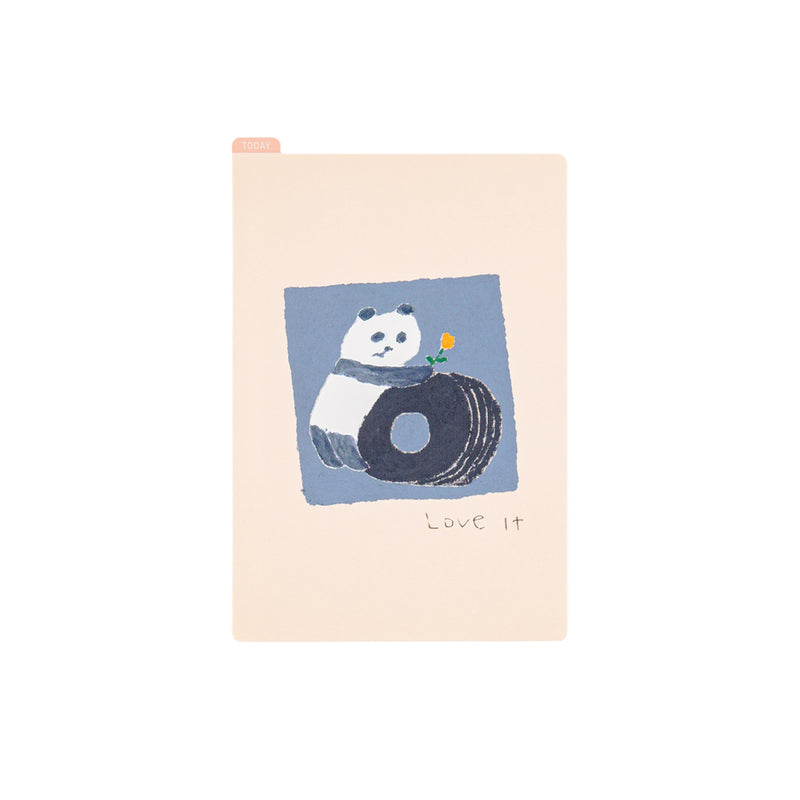 [Hobonichi Pencil Board] Jin Kitamura Love it Panda (A6)