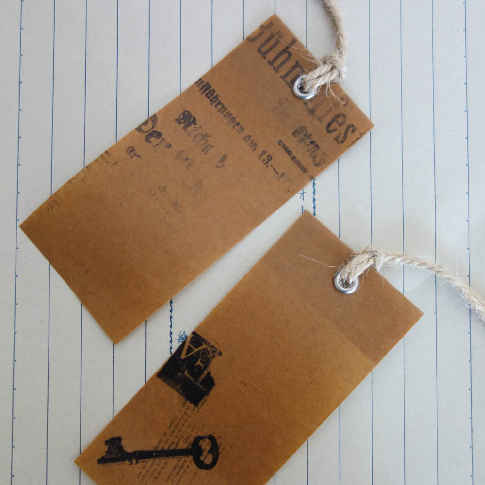 Classiky] Wax Paper Tag (2 pieces) – Baum-kuchen