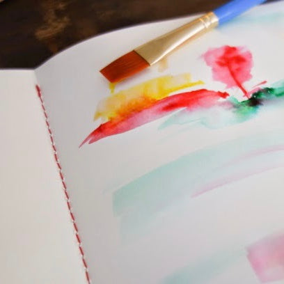 Watercolor with Roterfaden sketch notebook