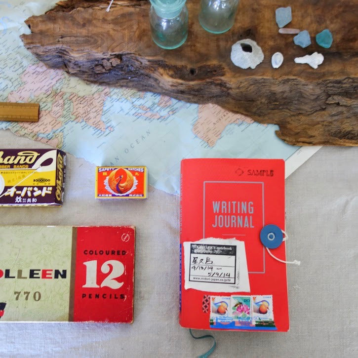 Visual Bullet Journal on the road... documenting one step at a time.