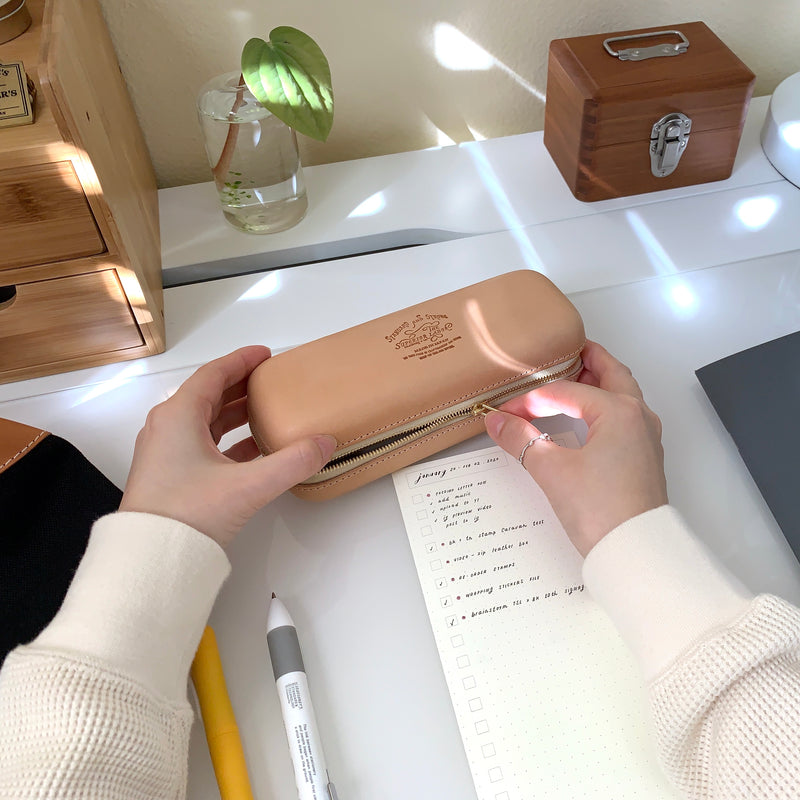 Hello TSL Zip Leather Box