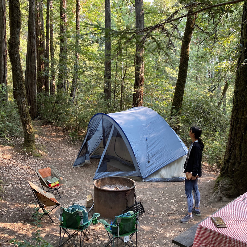 Camping with Kids in Humboldt State Park