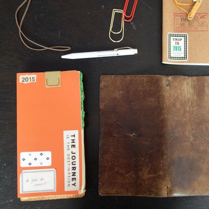 Reparing and adoring Traveler's Notebook
