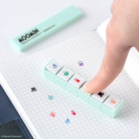 [Hobonichi] Pochitto6 Push-Button Stamp - Moomin