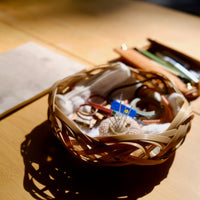 [Chicktack] Bamboo Tabletop Basket (Small)