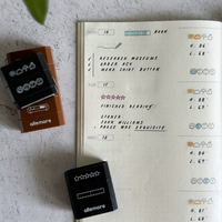 [Shachihata] Nototo 4-in-1 Linked Stamp