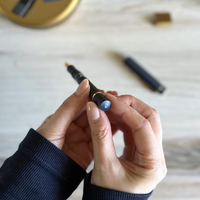 [Kaweco] AL Sport Piston Solo Fountain Pen // Navy