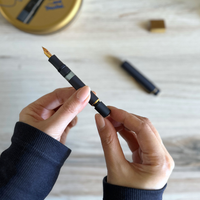 [Kaweco] AL Sport Piston Solo Fountain Pen // Navy