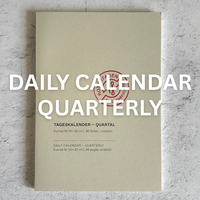 [Roterfaden] Daily Calendar Quarterly (A5)