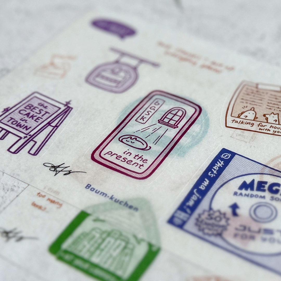 [BK Original Sticker] A Trip Around Town
