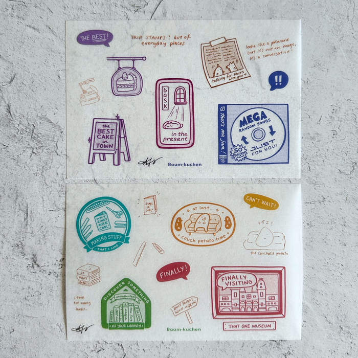 [BK Original Sticker] A Trip Around Town