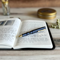 [Kaweco] AL Sport Piston Solo Fountain Pen // Navy