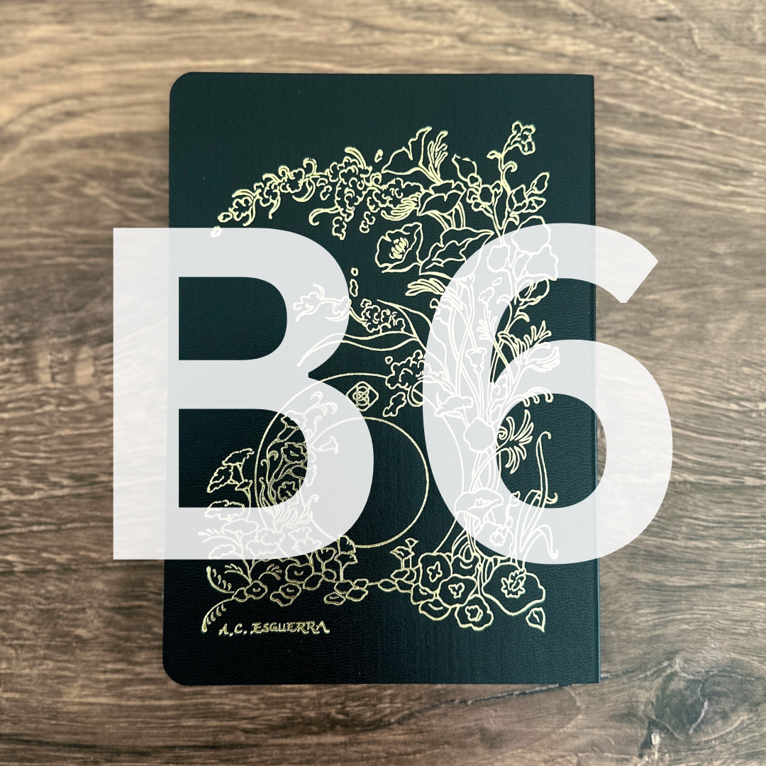 [BKxStalogy] "Tend Your Inner Garden" // 365 Days Notebook collaboration with A.C. Esguerra (2 sizes)