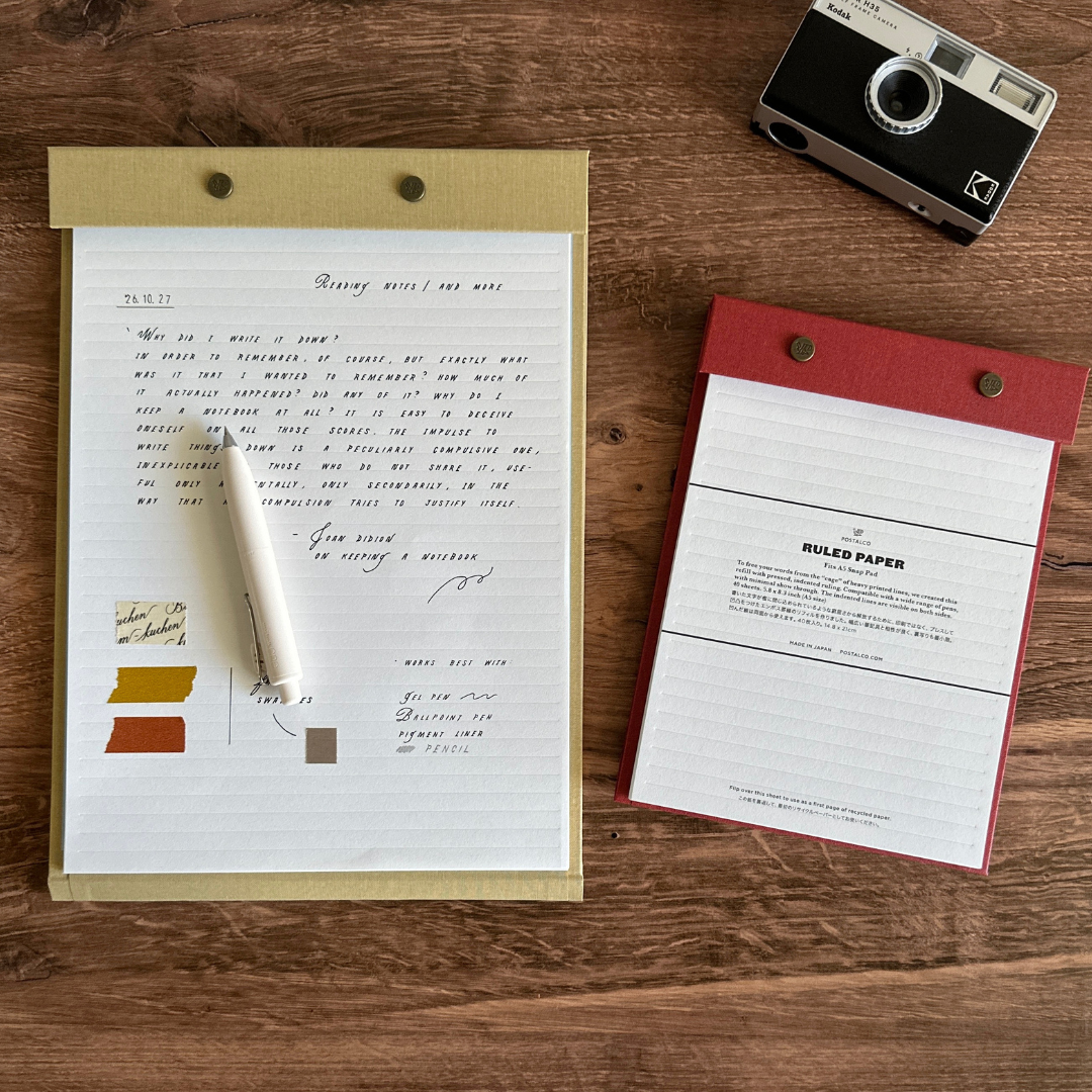 [Postalco] Snap Paper (A6)