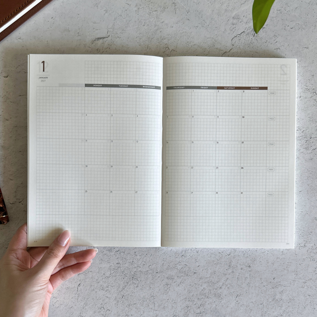 [TAKE A NOTE 2027] Regular Planner (A5 / English)