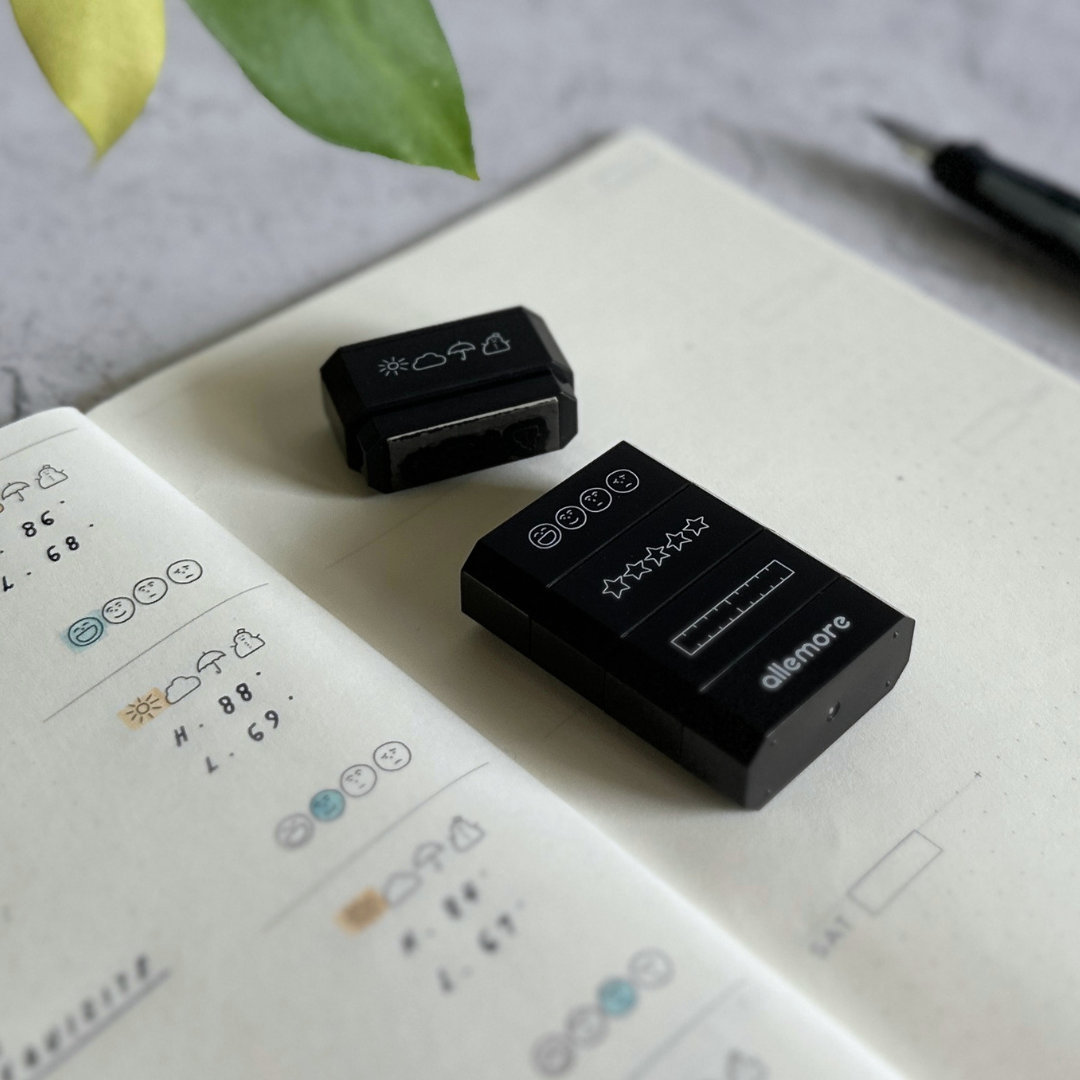 [Shachihata] Nototo 4-in-1 Linked Stamp