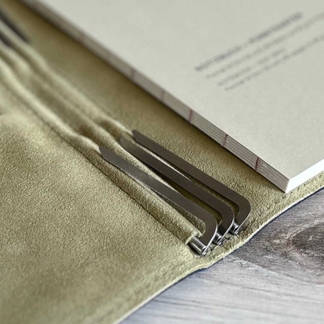 [Roterfaden] SO_26 Smoke Blue // Olive (A5)