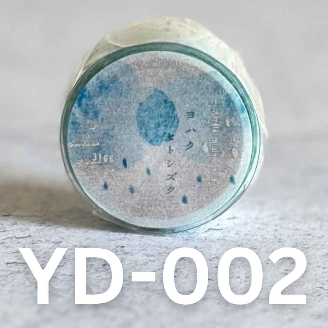 [Yohaku Die-Cut Tape] Hito Shizuku