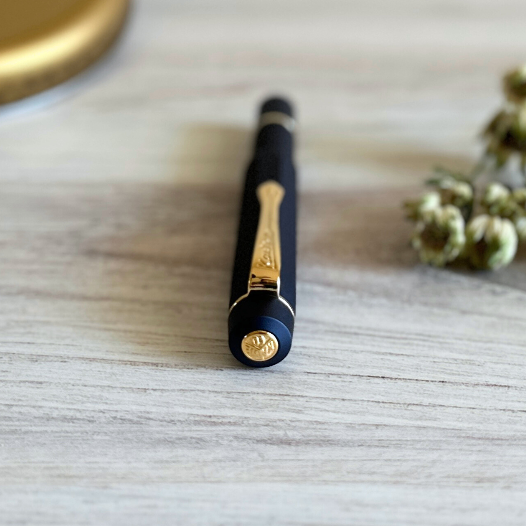 [Kaweco] AL Sport Piston Solo Fountain Pen // Navy