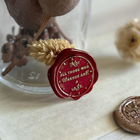 [BK Original Wax Seal] Not All Those Who Wander are Lost