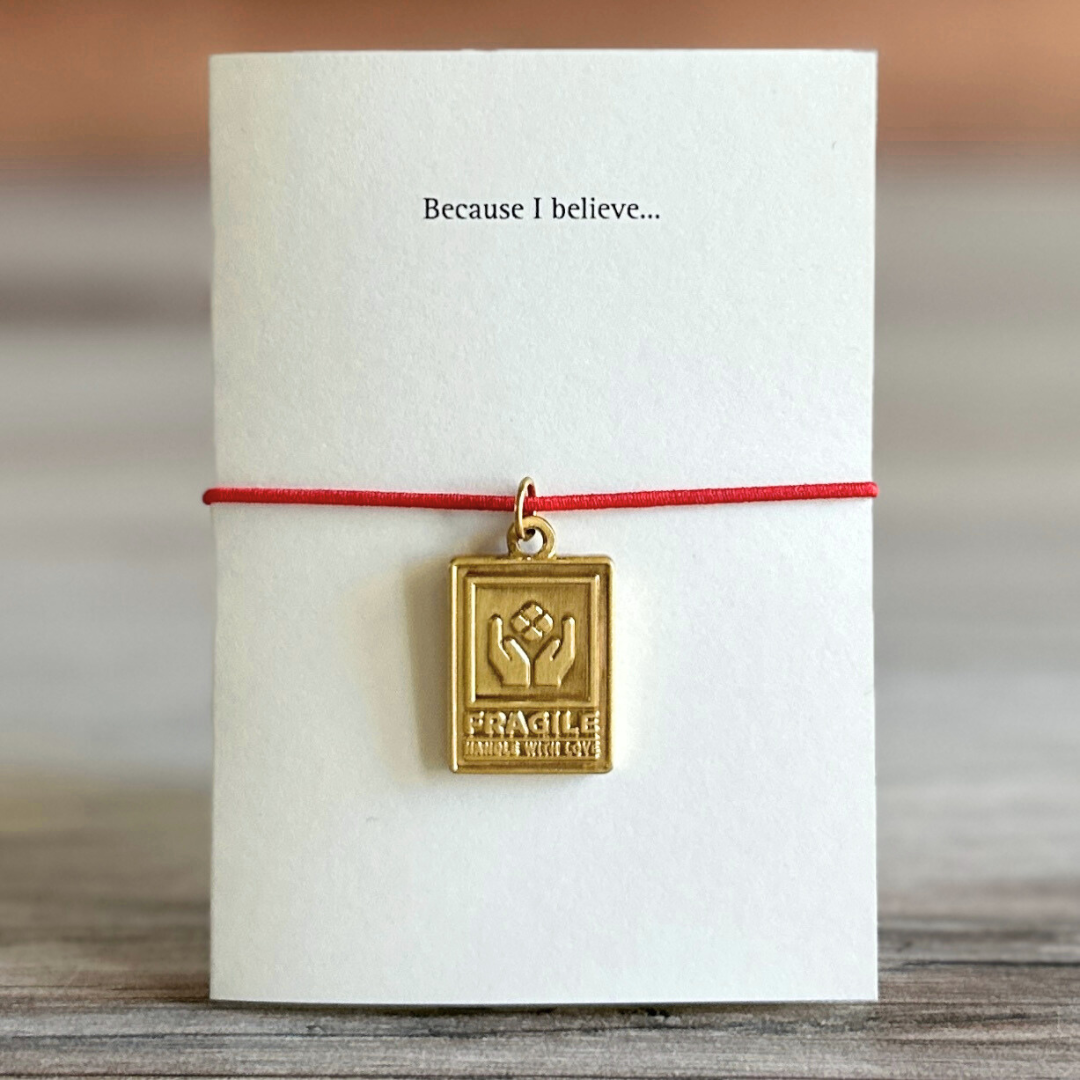 [BK Original Brass Charm] Fragile [updated design]