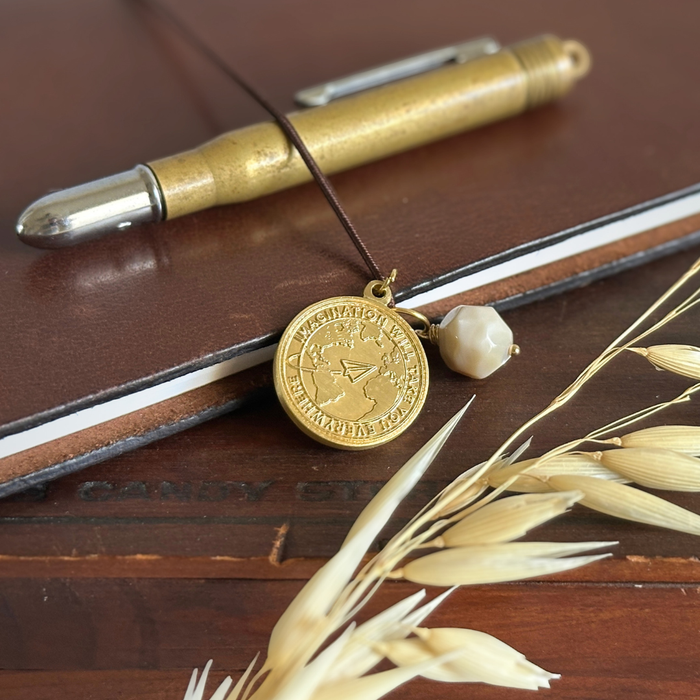 [BK Original Brass Charm] Imagination will take you everywhere