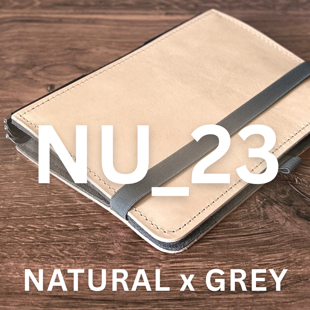 [BKxRoterfaden] NU_23 Natural // Grey (A5)