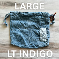 [haru nomura] "Kinchaku" Drawstring Pouch (Large)