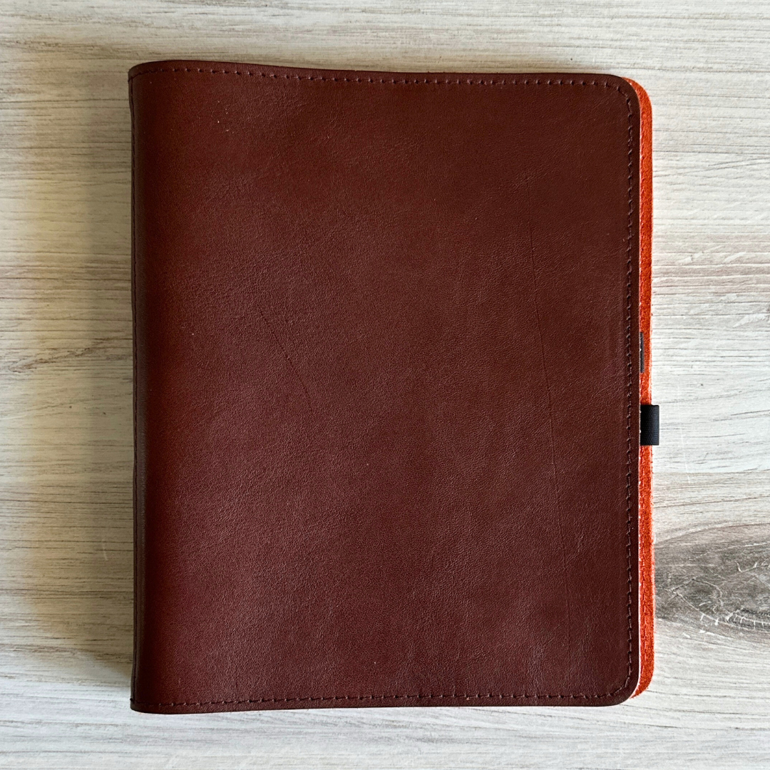 [Roterfaden] WK_24  Dark Brown // Russet Orange (A5)