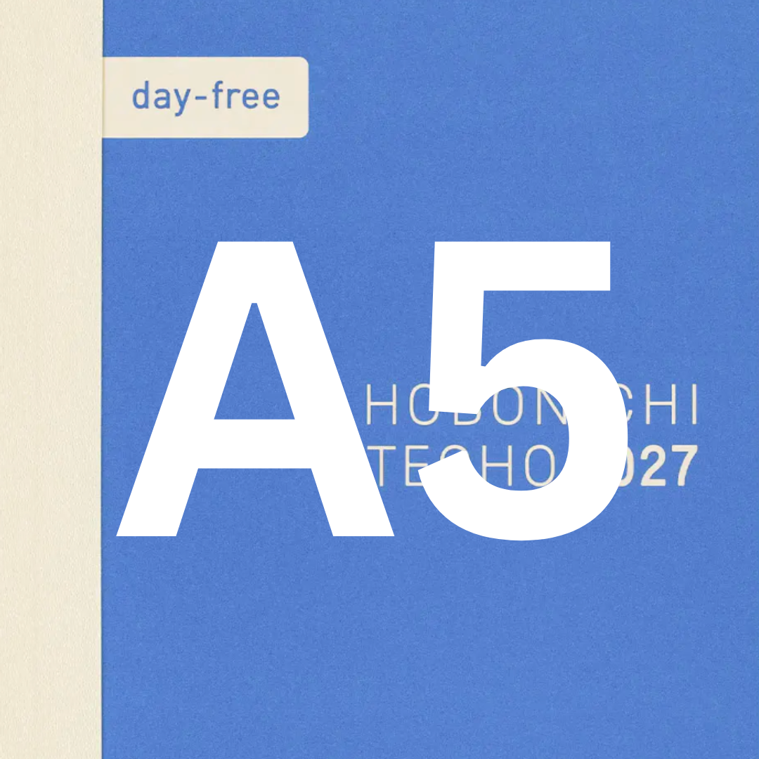 [Hobonichi 2027] Day-Free (A5 & A6 / Japanese)
