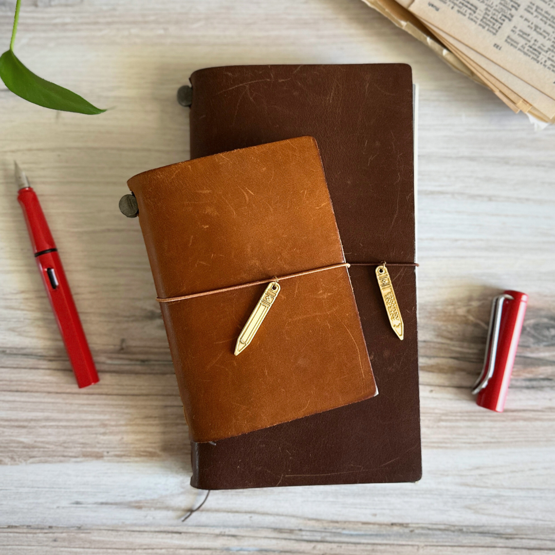 [BK Original Brass Charm] Love for Analogue Pencil