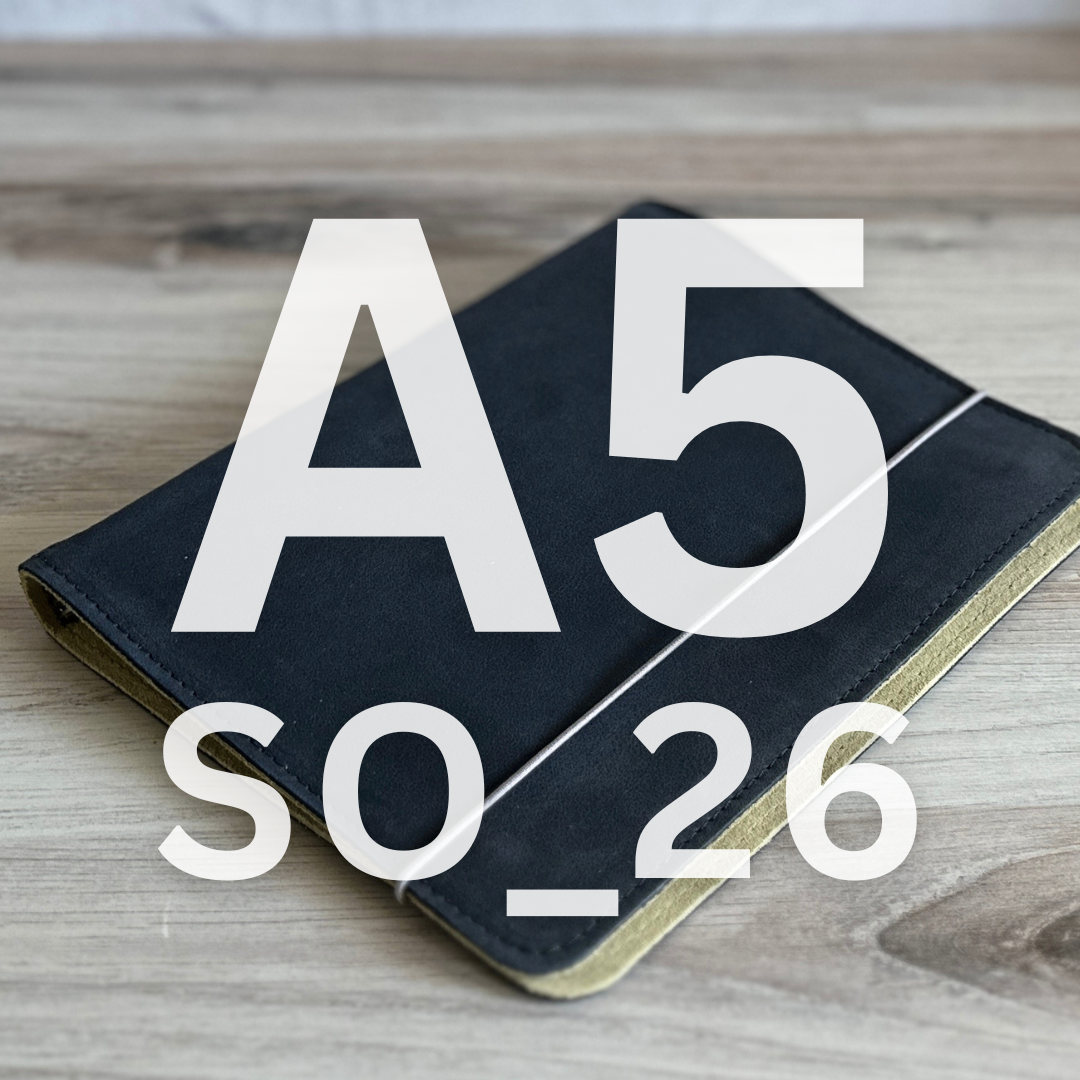 [Roterfaden] SO_26 Smoke Blue // Olive (A5)