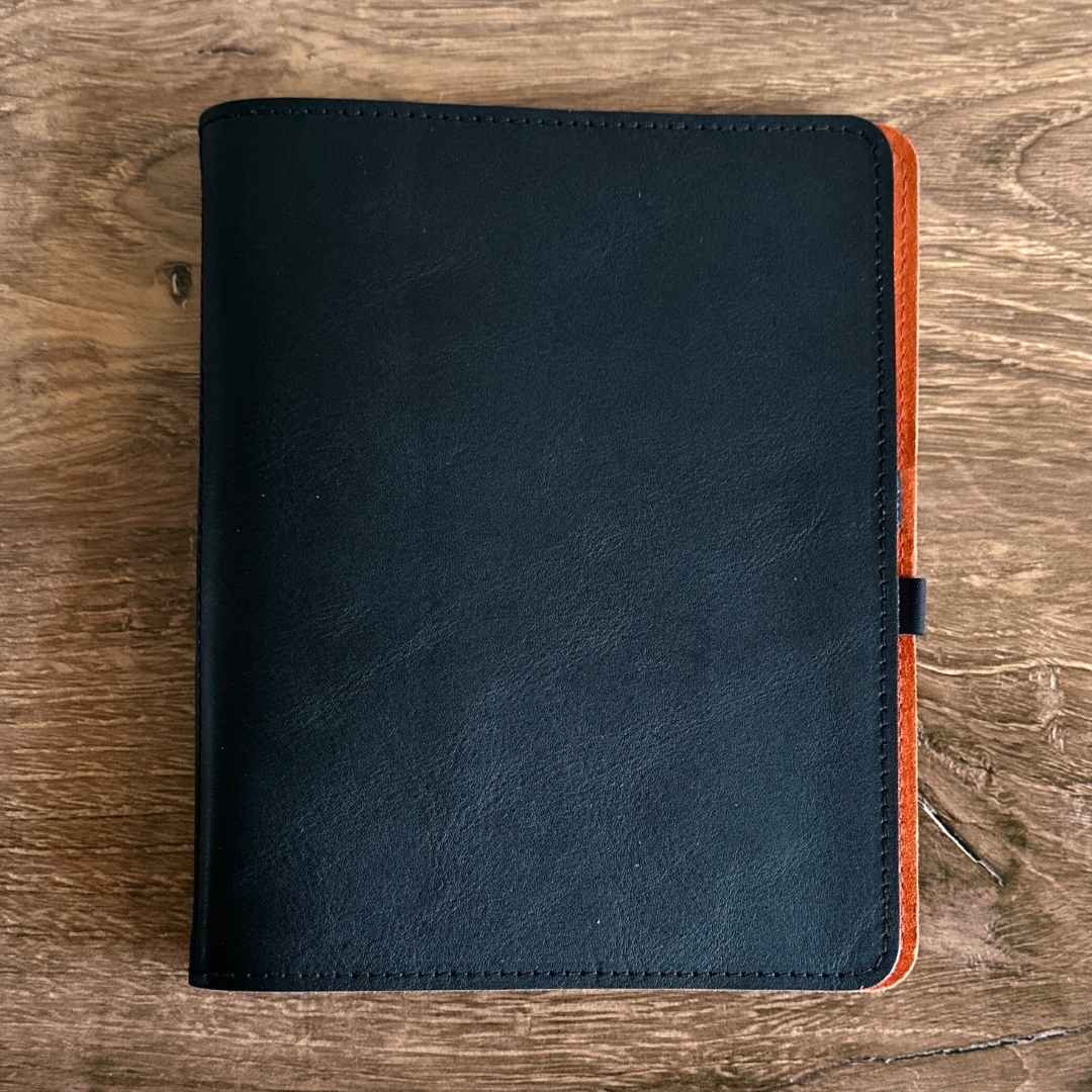 [Roterfaden] WK_24  Black // Russet Orange (A5)