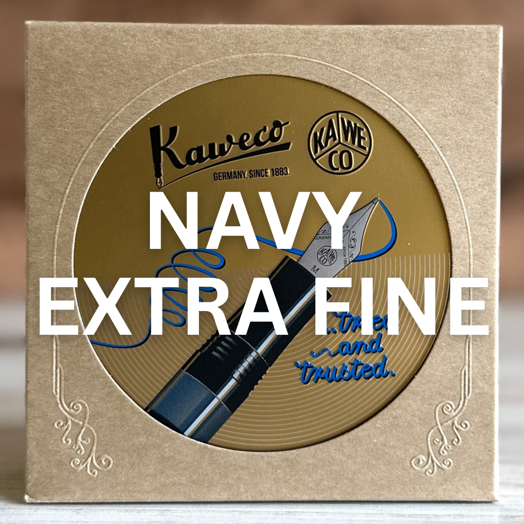 [Kaweco] AL Sport Piston Solo Fountain Pen // Navy