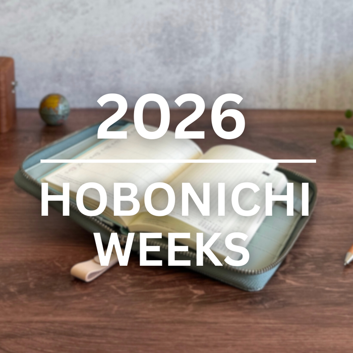 [Hobonichi 2026] Weeks // Colors (English)