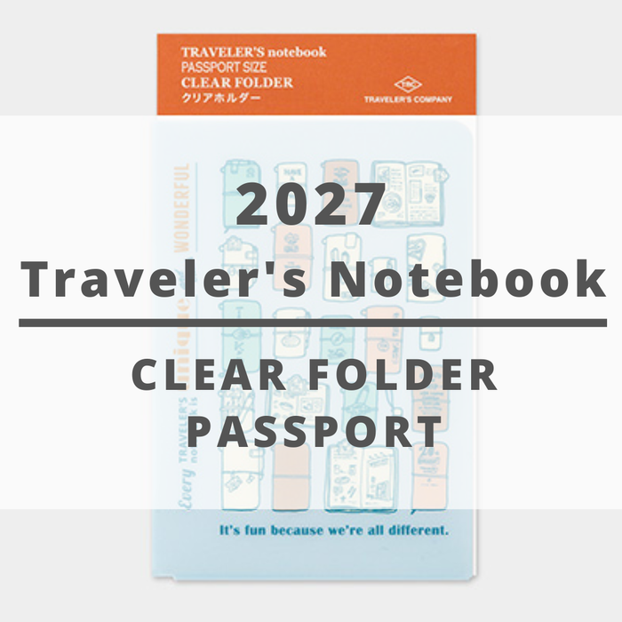 [TRC 2027] Clear Folder (Passport) [PRE-ORDER]