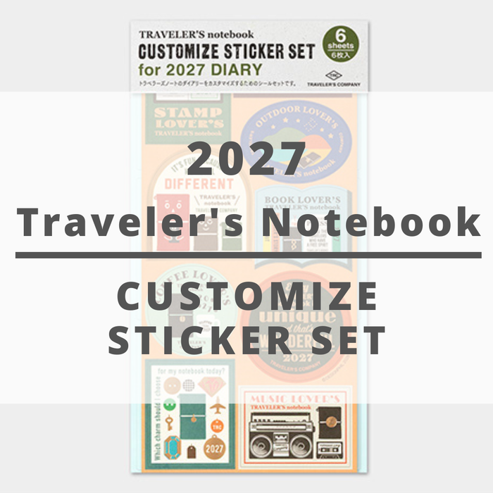 [TRC 2027] Customized Sticker Set [PRE-ORDER]