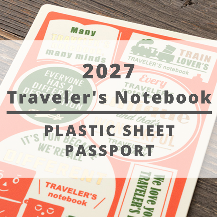 [TRC 2027] Plastic Sheet (Passport) [PRE-ORDER]