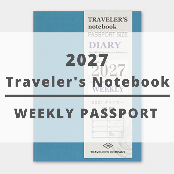 [TRC 2027] Weekly (Passport) [PRE-ORDER]