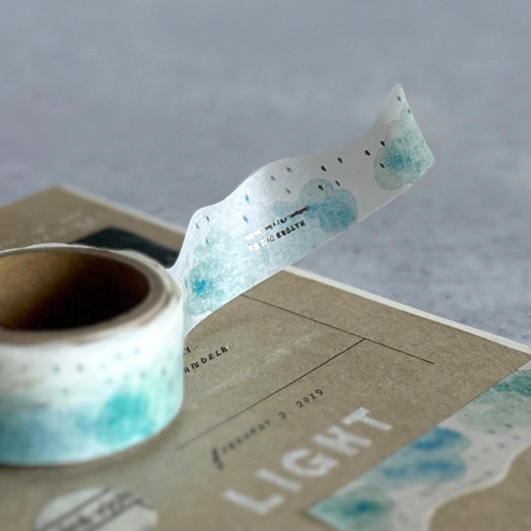 [Yohaku Die-Cut Tape] Hito Shizuku