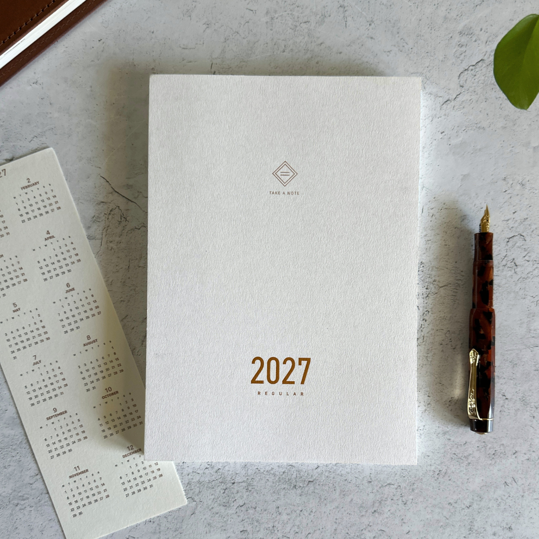 [TAKE A NOTE 2027] Regular Planner (A5 / English)