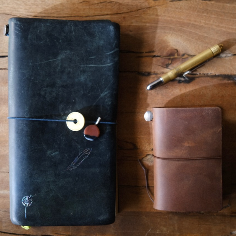 TRC] Traveler's Notebook // Card Size 20th Anniversary Set – Baum