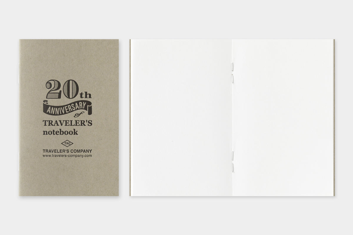 [TRC] Traveler's Notebook // Card Size 20th Anniversary Set