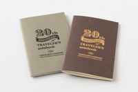 [TRC] Traveler's Notebook // Card Size 20th Anniversary Set