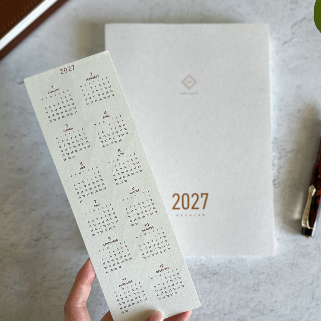 [TAKE A NOTE 2027] Regular Planner (A5 / English)