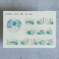 [Yohaku Die-Cut Tape] Hito Shizuku