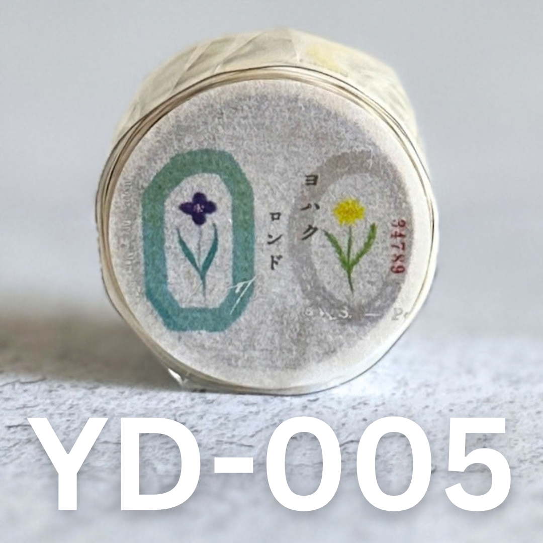 [Yohaku Die-Cut Tape] Ronda