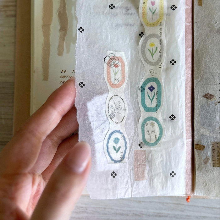[Yohaku Die-Cut Tape] Ronda